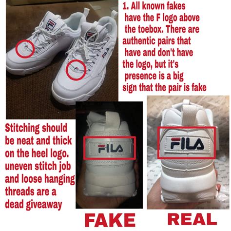 fake fila shoe